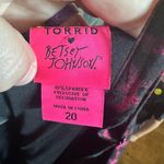 Torrid  x Betsey Johnson pink leopard pinup girl fit & flare dress Photo 8
