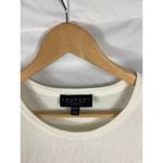 Laundry by Shelli Lace Trim Color Block Knit Top Size Small Black Photo 3