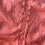 Athleta  Heather Bright Orange Razorback Tank Top Vertical Rouging Stripes-Med Photo 6