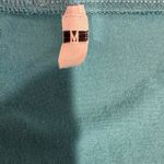 Amazon Blue Crochet Sleeve V-Neck Blouse Medium Soft Stretchy Feminine Photo 5