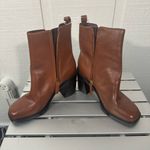 Franco Sarto  Boots Leather Heel 3.75” A Paula Brown Size 10M NWOT Photo 6