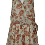 Mystree  Womens Rayon Surplice Knobby Shorts‎ Romper Size Large Photo 0