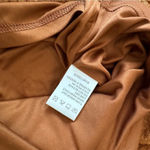 Lucy Paris Burnt Orange Sleeveless Knit Dress Small Photo 6