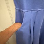 Alex Marie Blue Fit and Flare Dress With Pockets Photo 5