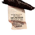 Nite Images Vintage Lipstick Sultry Red Satin Silky Shimmer Striped Lace Robe Size L Photo 7