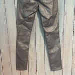 AG Adriano Goldschmied NWOT  Pink Faux Leather Skinny Jeans Photo 7