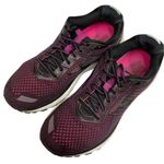 Brooks Shoe Women's Ghost 12 Running Shoes Black Pink Size 9.5 Athletic Photo 3
