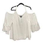 City Chic City‎ Chic Simple Bell Off The Shoulder Top White Plus Size 22 Photo 1