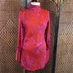 Free People NWT Romantic Combo Red and Purple Dress Size XS Photo 3