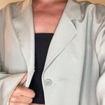 Pale Mint Green Oversized Blazer Size 14 Photo 0