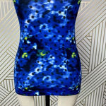 Lululemon Cool Racerback Windy Blooms Print Blue Size 4 Photo 8
