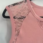 Three Dots 3  pink short sleeve tee T-shirt size large Photo 2