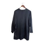 Jessica McClintock Vintage Collection Silk Black One Button Cardigan Womans M Photo 1
