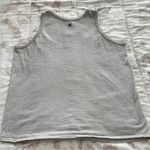 Champion  Authentic athletic gray embroidered logo tank top, size M athleisure Photo 11