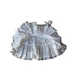 Veronica Beard Memphis Ruffle Plaid Mini Skirt Photo 8