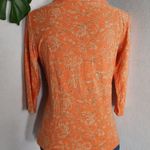 Columbia 3/4" length Sleeve Print. Shirt Top Photo 3