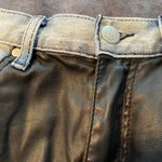 MINKPINK Denim And Faux Leather Shorts Photo 5