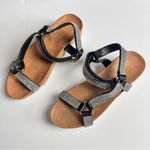 Catherine Malandrino Women's Bejeweled Low Heel Wedge Sandals Sz 6.5 Photo 11