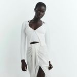 ZARA  ribbed cardigan & tank top Photo 6