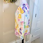 Tanya Taylor Illa Colorful Textured Print
Silk Blend Lantern Sleeve Blouse~ L🧡 Photo 7