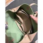 Camel Tote bag with scarf and inner bag Photo 6