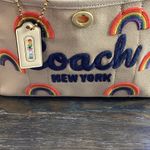 Coach  Pride Collection Rainbow Canvas Tote Photo 2