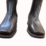 Andrew Gellar Voyage Womens Brown leather below knee boots shoes 8M SKU 6659 Size 8 Photo 4