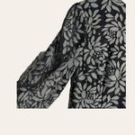 Keepsake Engage Navy Blue Lace Long Ruffle Sleeve Mini Dress Size L Photo 7