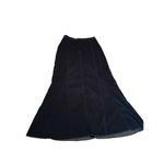 Vintage Tuzzi Mermaid Black Maxi Skirt Sz 10 Steampunk Whimsigoth Grunge Witchy Photo 1