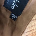 Rhys Dwfen Copper Gold Strapless Silk Dress Size 6 Photo 4