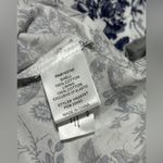 Hyacinth House Nadia Ruffle Blouse XS NWT Navy Floral Cotton Cottagecore Boho Blue Photo 5