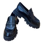 Alexander McQueen  Black Leather Wander Loafers Size 36.5 Photo 1