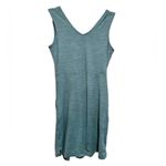 TOAD & CO TECH TOMBOY HEATHER GREEN VNECK SLEEVELESS DRESS XS Photo 2