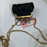 Juicy Couture  Black and Gold Mini Bag with Quilted Design Photo 12