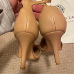 Grace Loves Lace Tan Leather Honor Occassionwear Heels in Sand 39/8.5 Photo 5