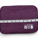 NEW Travel Digital Purple Electronics Waterproof Organizing Bag Photo 5