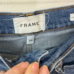 frame denim Frame Le Sylvie Slender Straight Distressed‎ Crop Jeans Size 24 Photo 6