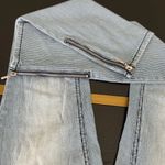 REWASH  Low Rise Jeans - Size 7 - Denim & White Pin Stripe - EUC Photo 11