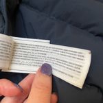 Abercrombie & Fitch Blue Down Puffer Coat Jacket Hooded Lightweight Stretch S Photo 7