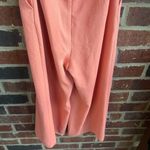 Wilfred Aritzia  Peach Tie Back Wide Leg Crop Jumpsuit Size 2 Photo 5