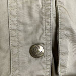 Vtg L'Esquimau International Womens Shirt 40 Khaki French Safari Hunting Snap Brown Photo 7