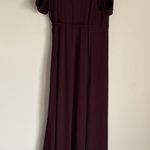 Reformation Jules Wrap Maxi Dress Fig Purple 2 Photo 2