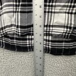 Lucky Brand  Popover Pleated‎ Flannel Shirt Button Plaid Preppy Boho Women's M Photo 8