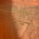 Lilly Pulitzer  Coral Button-Down Shirt Photo 4