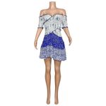 Poupette St. Barth  Soledad Mini Dress, Blue St Tropez, Small Photo 10