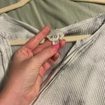 POL Tie Dye Waffle Knit Shirt Photo 2