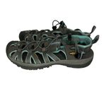 Keen  Whisper Womens Gray Aqua Washable Outdoor Hiking Water Sport Sandals size 8 Photo 2