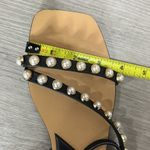 ZARA  • pearl square toe sandals Photo 10