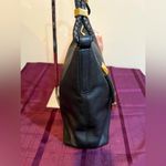 Michael Kors Black Boho Shoulder Bag EUC Photo 7