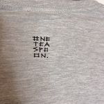 One Teaspoon NWT  OT Logo Crew Neck - Grey Marl Short Sleeve Photo 3